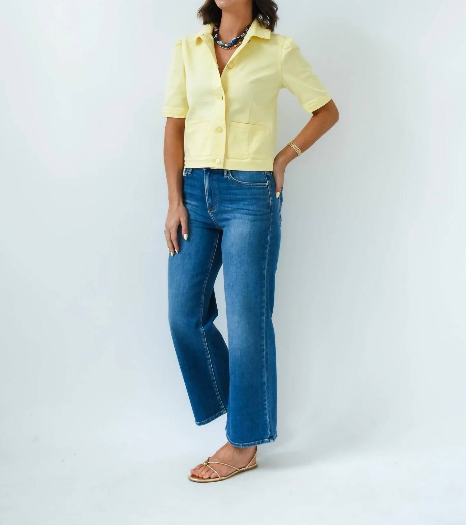 Heart Of Pine - Lemon Drop Denim Jacket