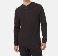 Tentree - Waffle Henley Long Sleeve T-shirt