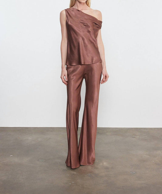 Enza Costa - Women's Bias Cut Satin Pant