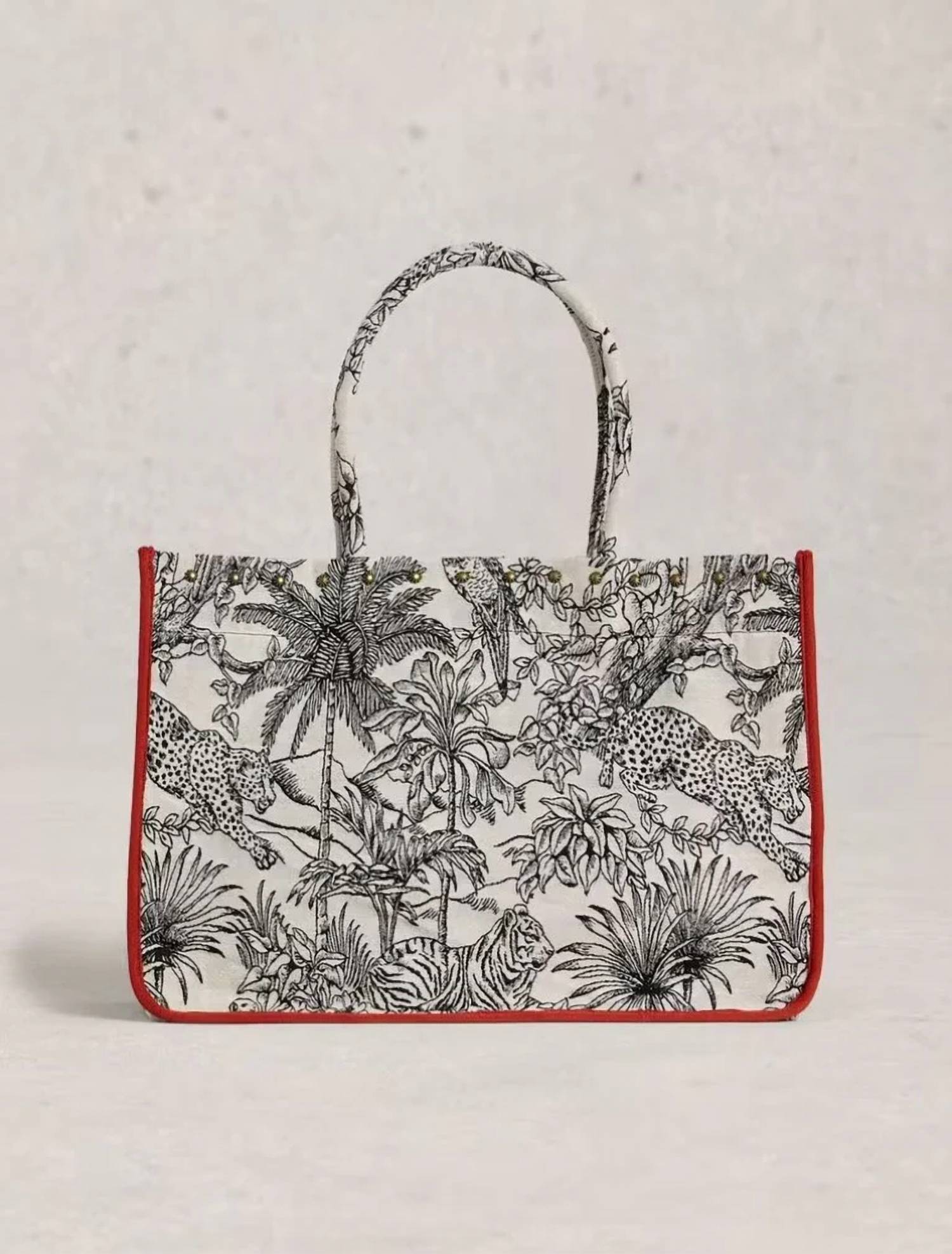 White Stuff - Women's Jasmine Jacquard Tote Bag