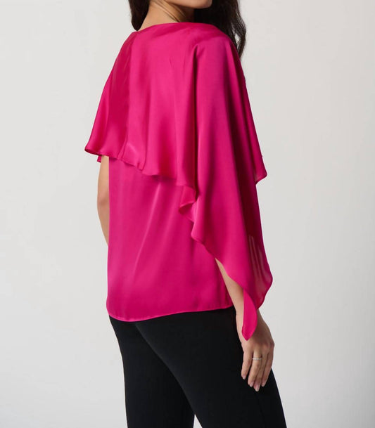 Joseph Ribkoff - Satin Layered Top
