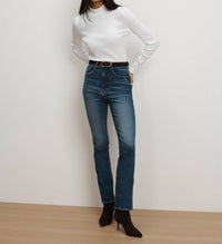 Veronica Beard - Lydia High Rise Slim Jeans