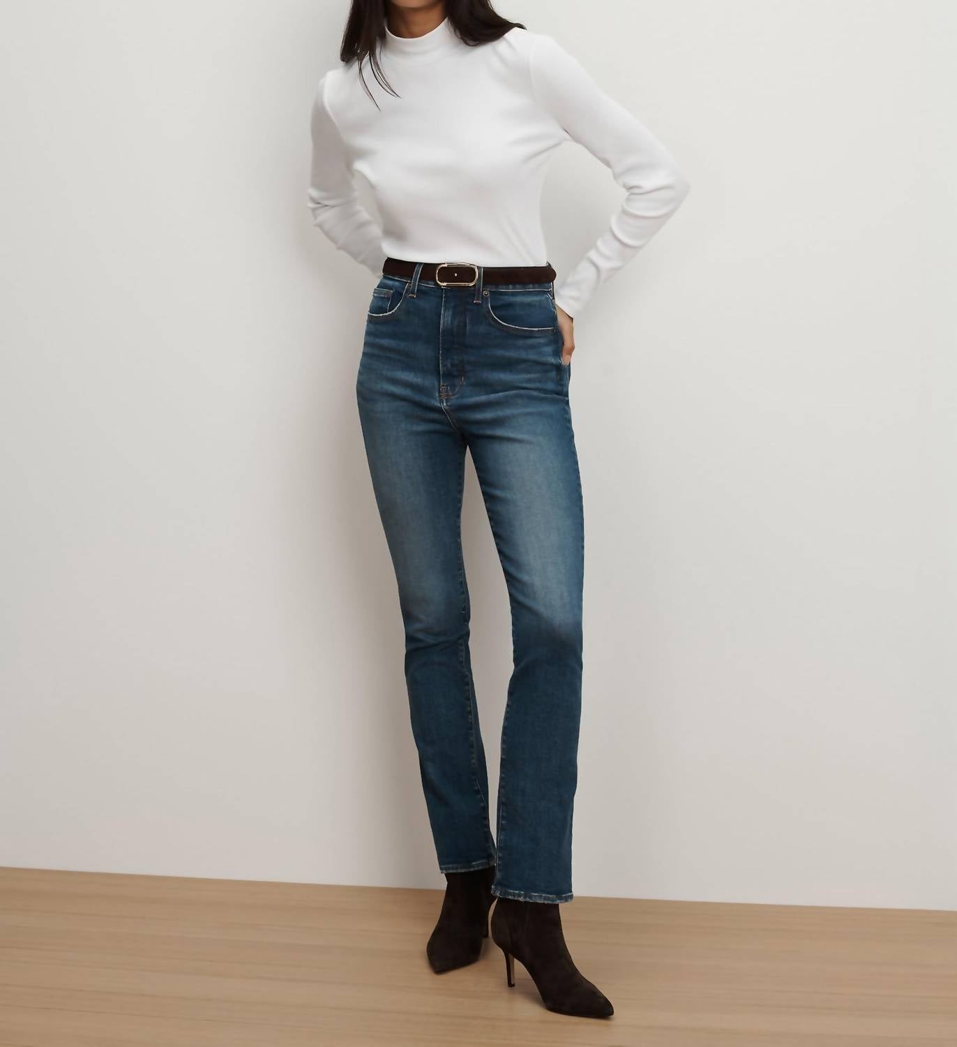 Veronica Beard - Lydia High Rise Slim Jeans