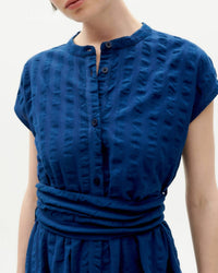 Thinking Mu - Seersucker Gretel Dress