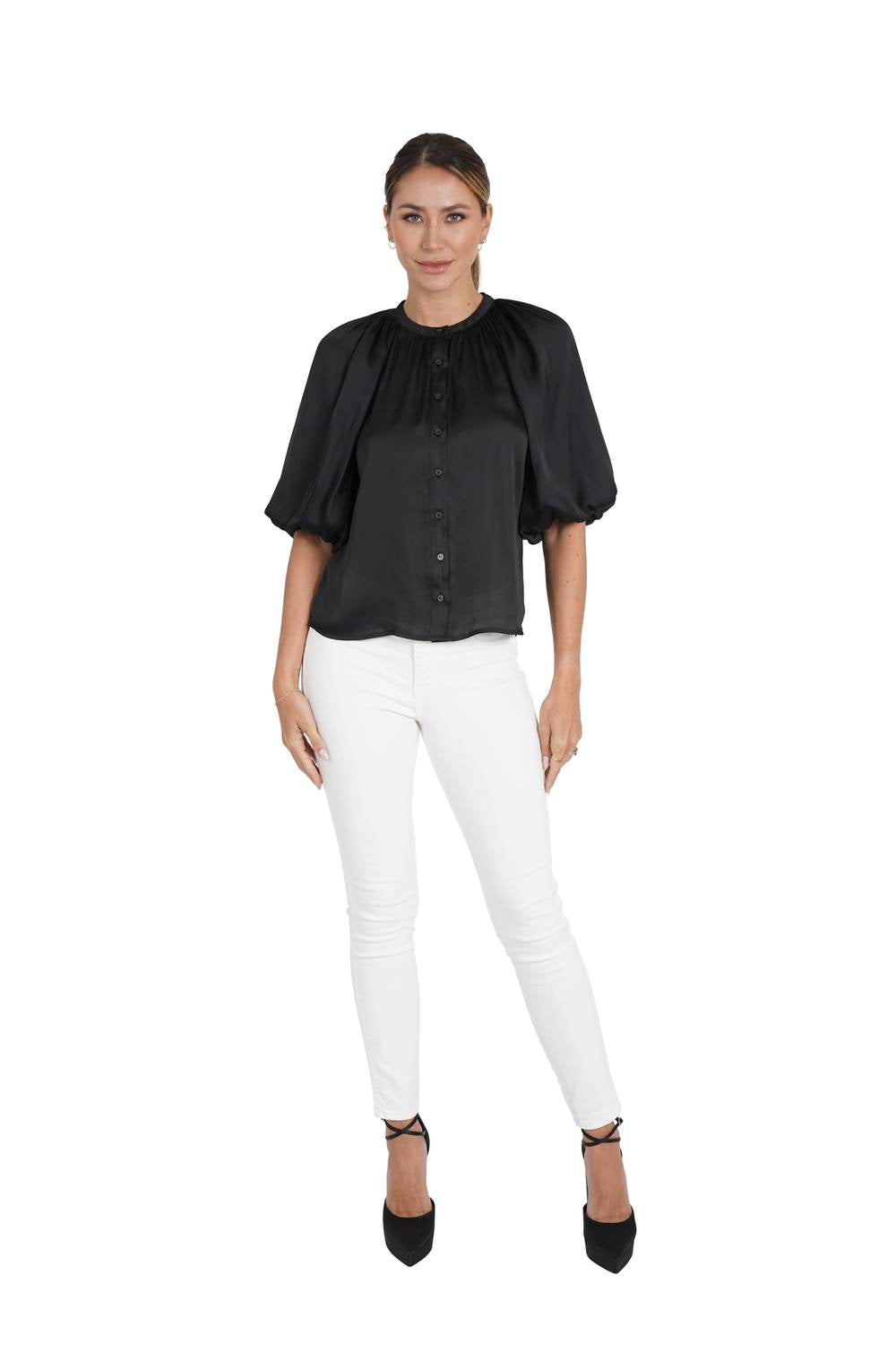 Love Token - Odette Puff Sleeve Blouse