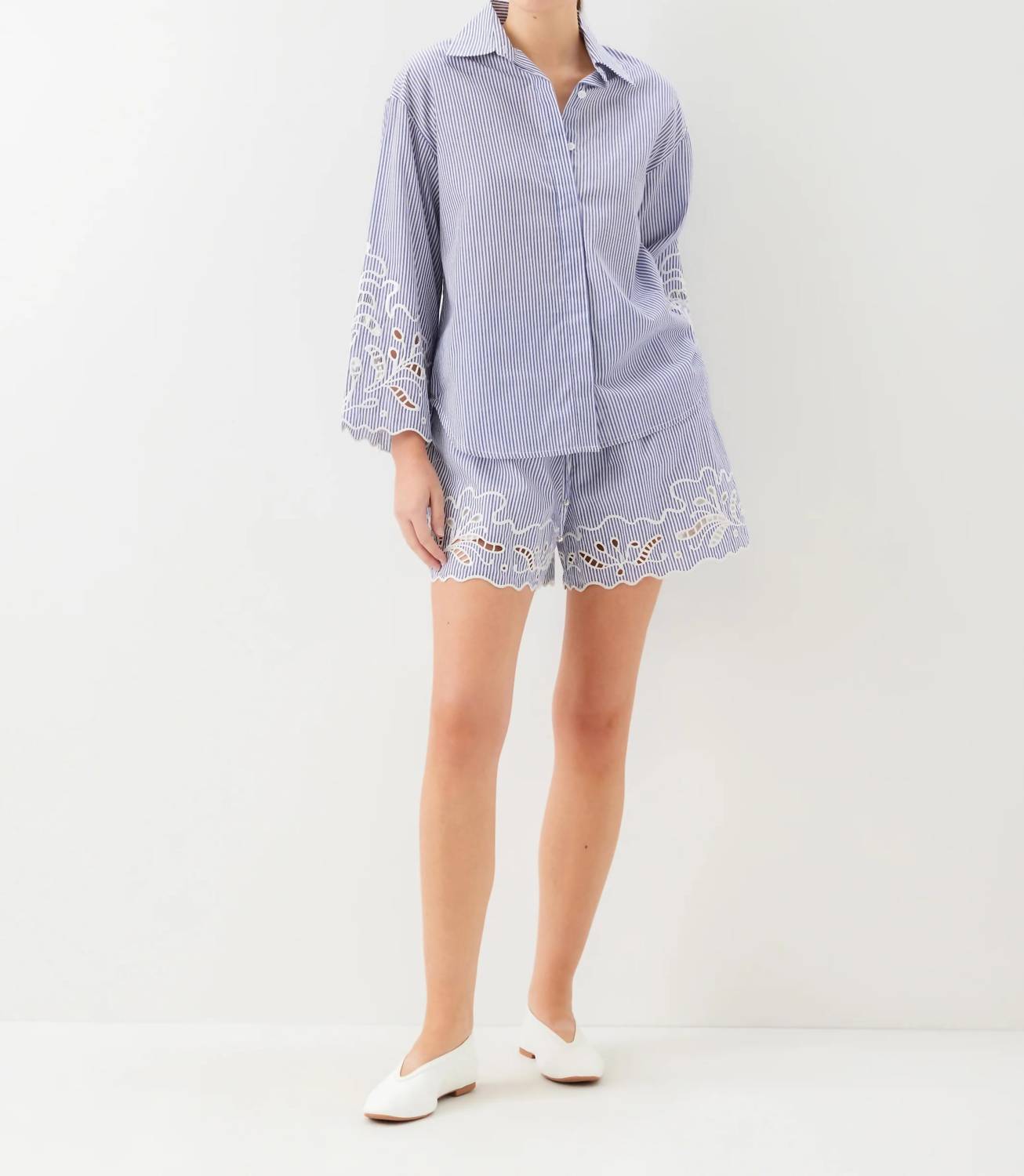 Fifteen Twenty - Women's Dakota Embroidered Shirt