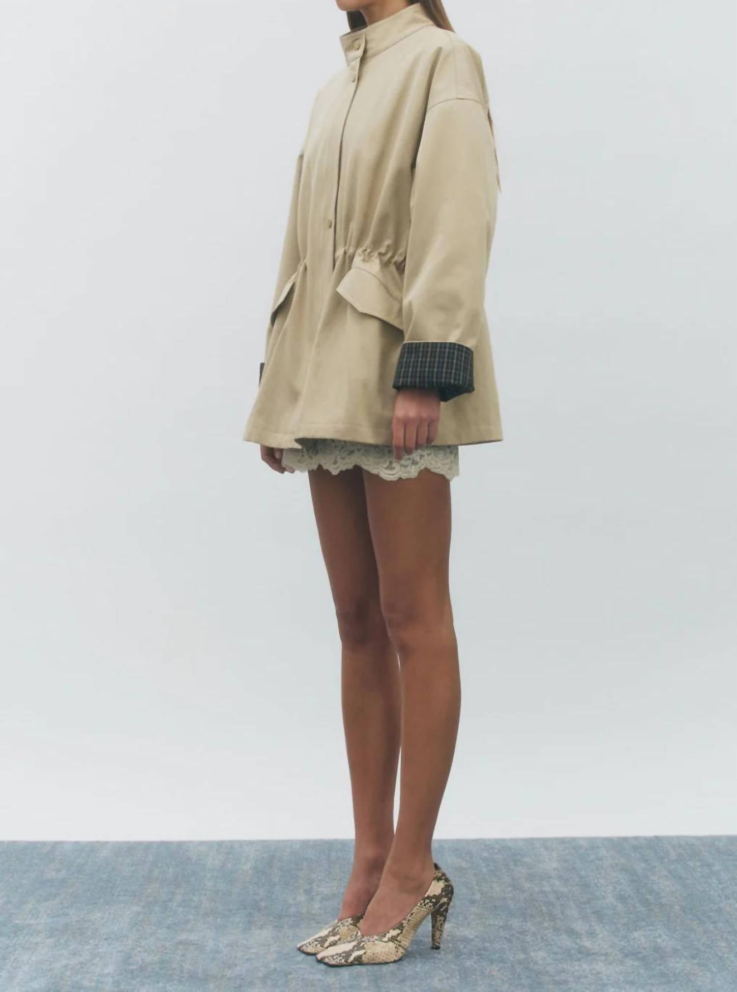 Maude Club - Lake Trench Coat