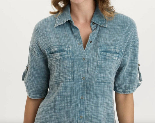 Xcvi - Maurise Snap Up Top