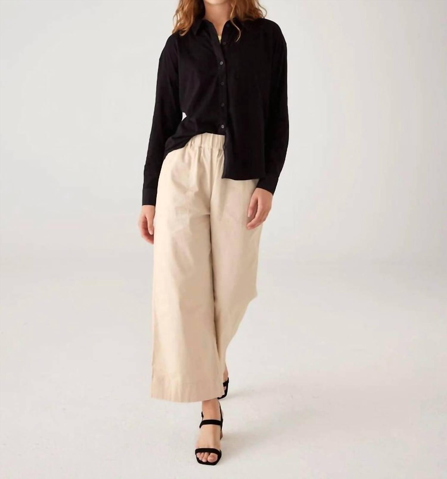Mersea - Sammie Twill Wide Leg Pant