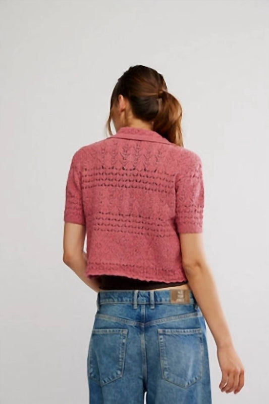 Free People - Daylight Short Sleeve Cardigan