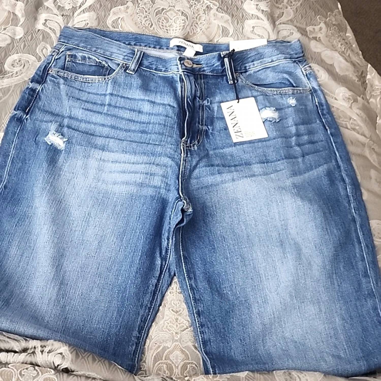 Zenana - Women's Mom Jeans