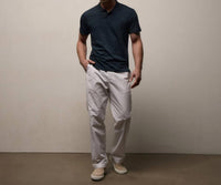 James Perse - Luxe Lotus Jersey Polo