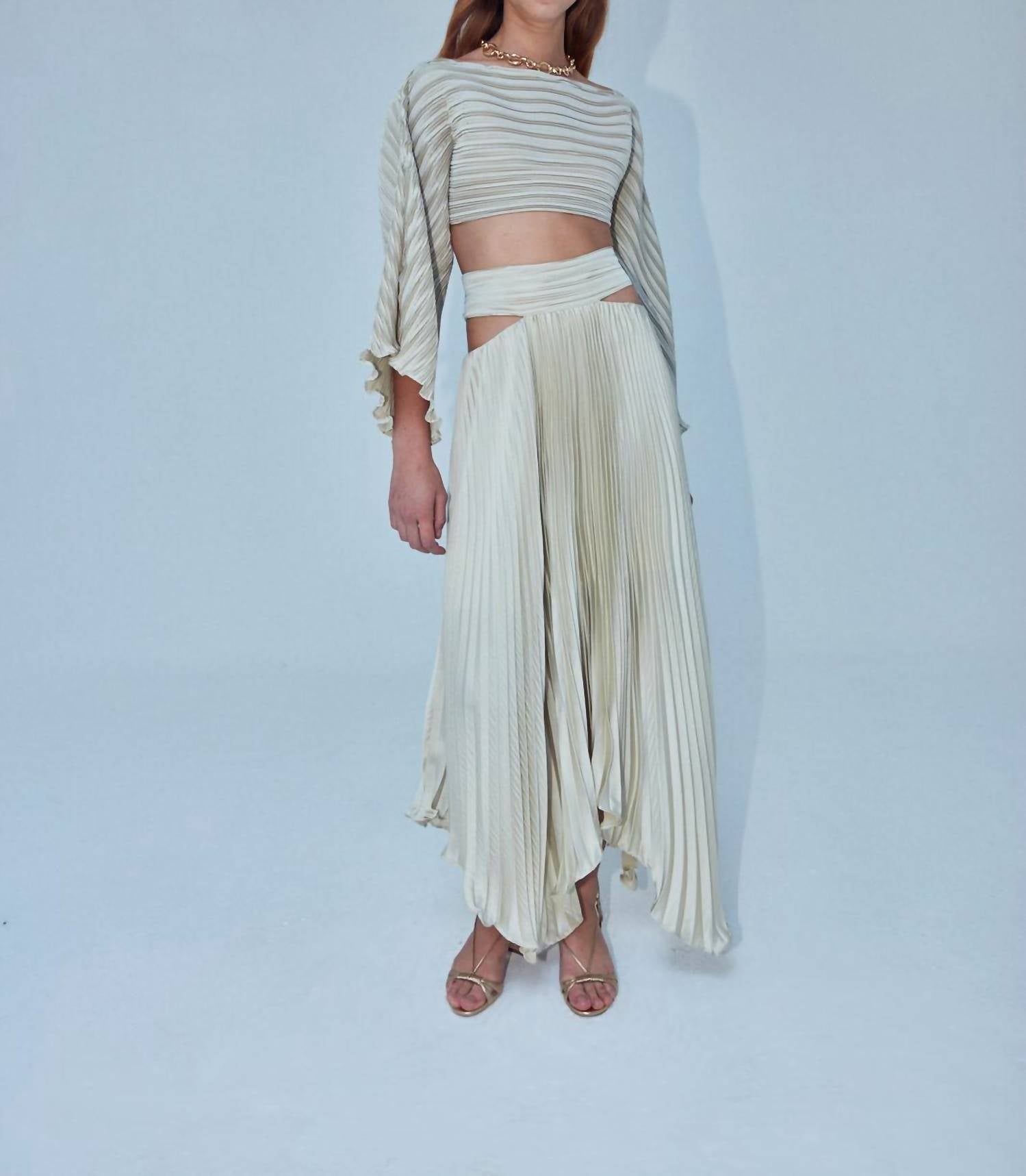 Aiifos - Kenny Pleated Skirt