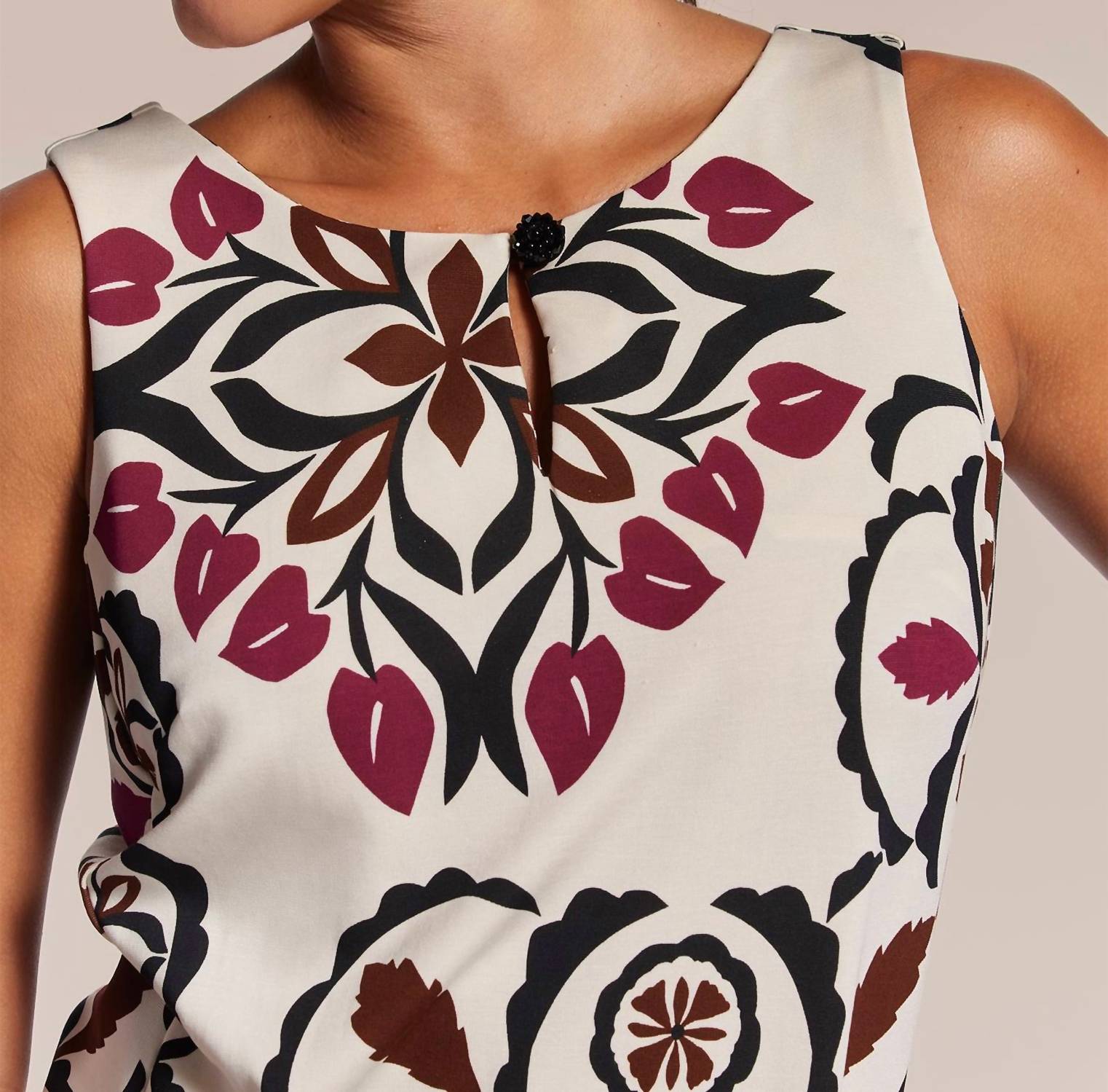 Tori Richard - Quilted Palm Dawna Dress