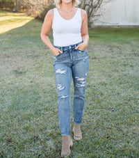 Judy Blue - Rise To The Challenge Boyfriend Jeans