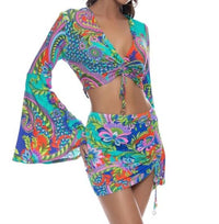 Luli Fama - In The Groove Scrunched Up Mini Skirt