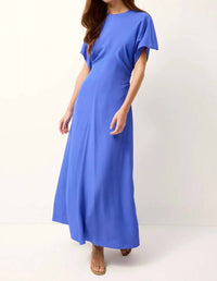 Marie Oliver Kamari Dress in cobalt - women's dress