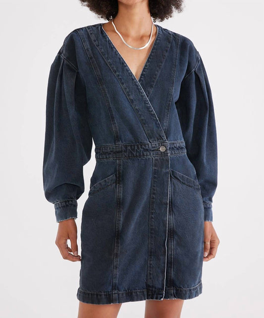 Etica - Mira Denim Wrap Dress