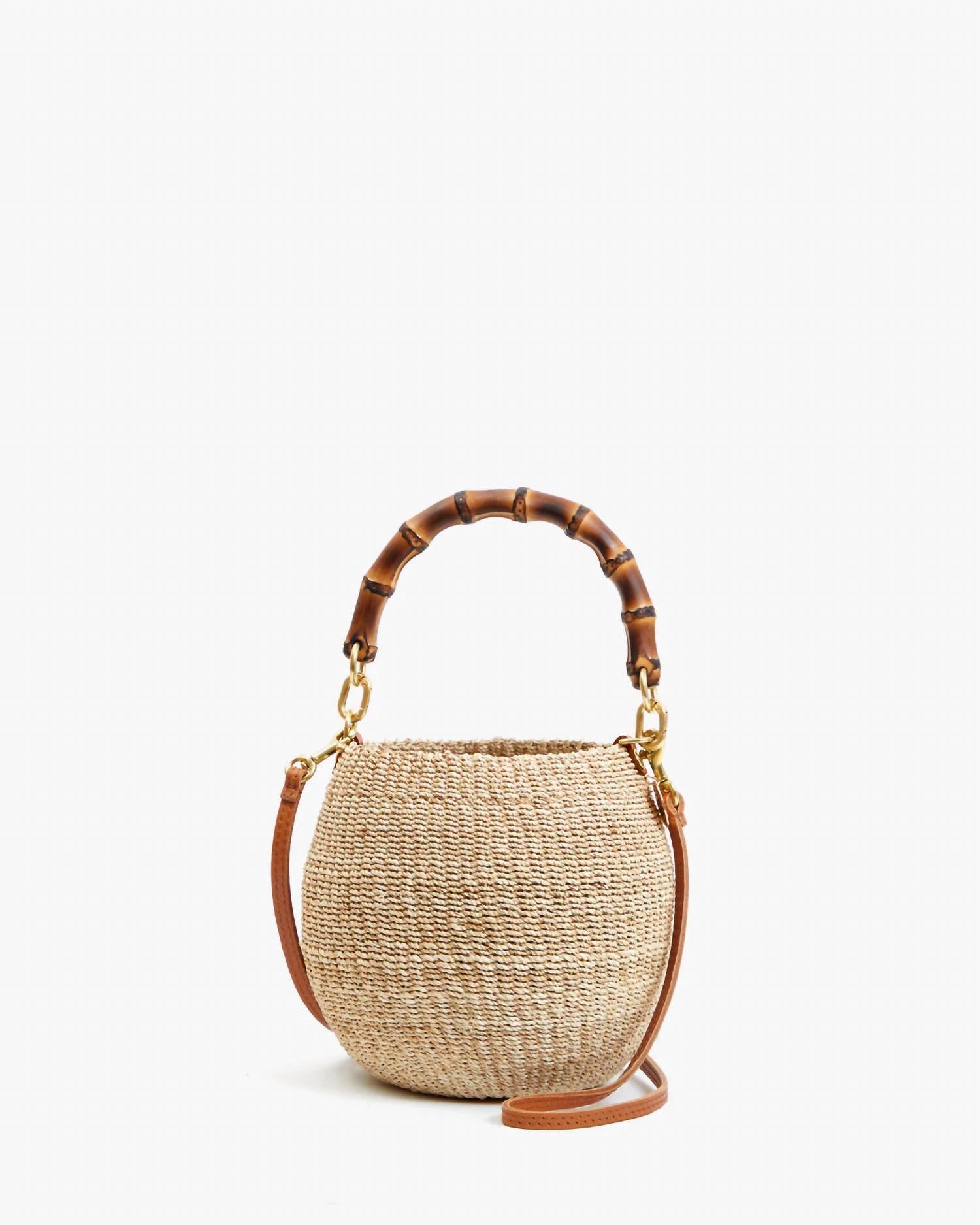 Clare V. - Women's Petit Pot De Miel Basket Bag With Bamboo Handle