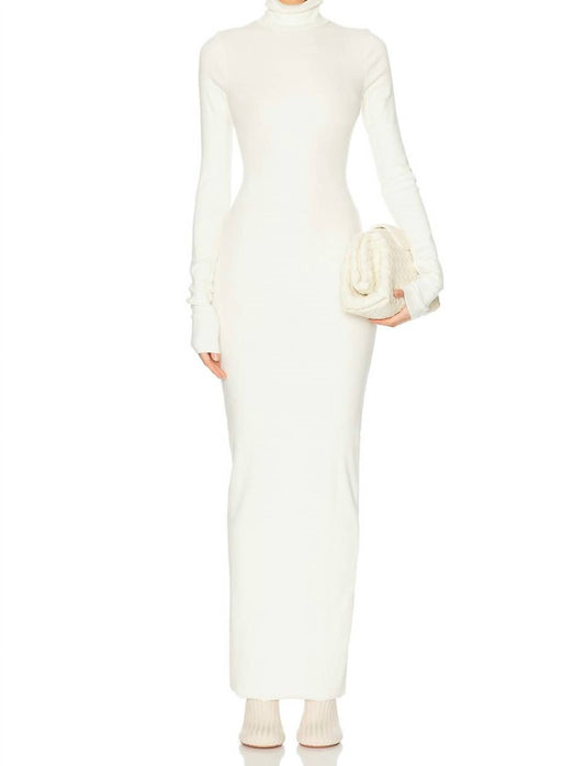 Eterne - Turtleneck Maxi Dress