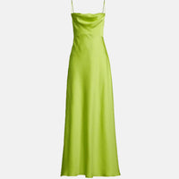 Emerie Satin Strappy Gown