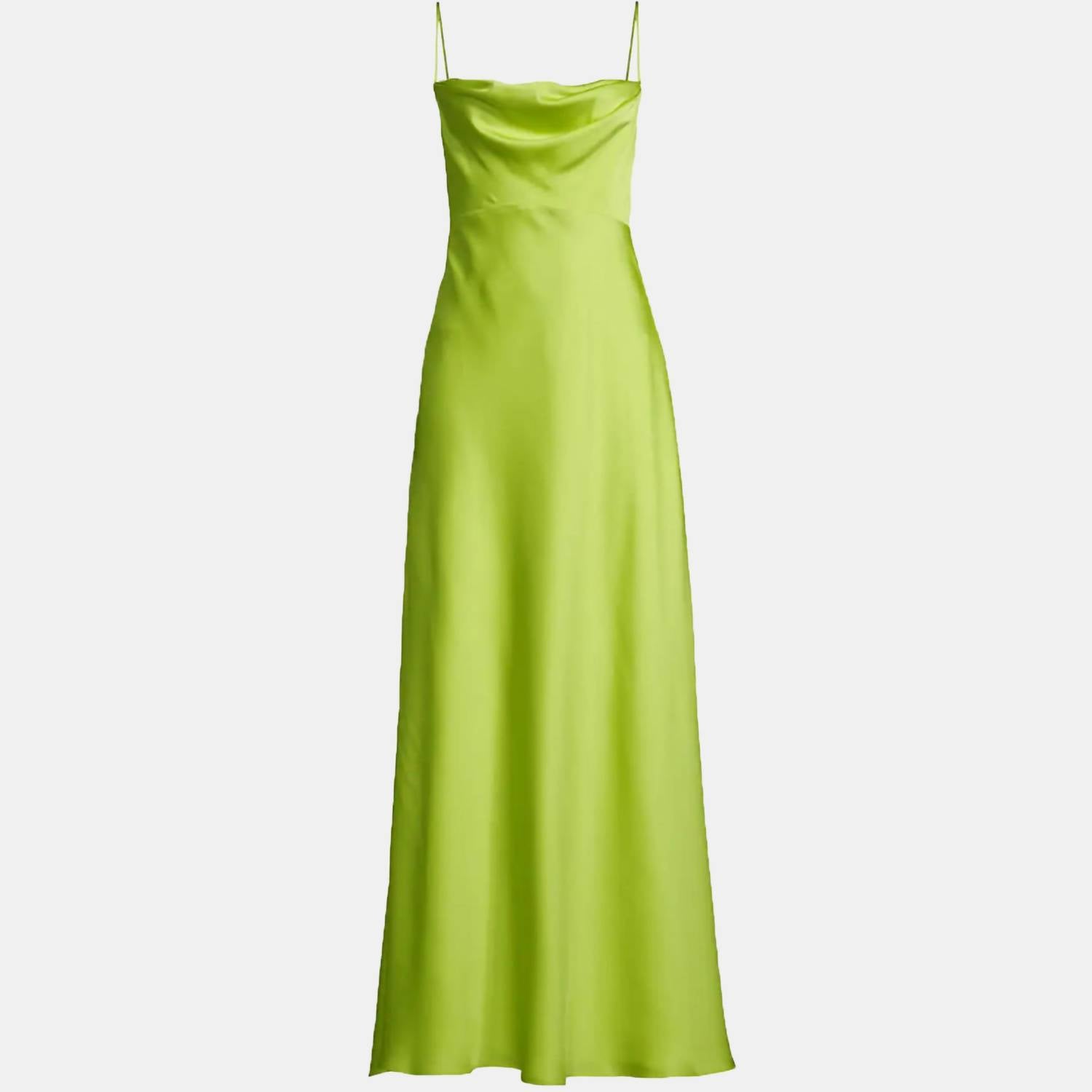 Emerie Satin Strappy Gown