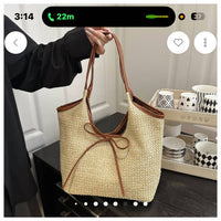 Unishe - Vacation Straw Large Capacity Beach