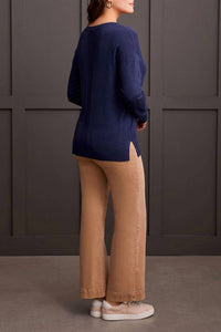 Tribal - Long Sleeve V Neck Sweater