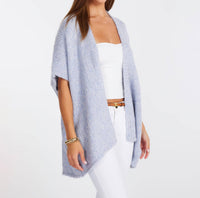 bishop + young Cocoon Sweater in mineral - women's sweater - detail view