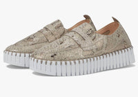Ilse Jacobsen - Tulip Metallic Python Loafer