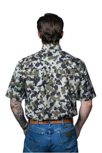 Ferrell Polo Shirt in camouflage - men's shirt - detail view