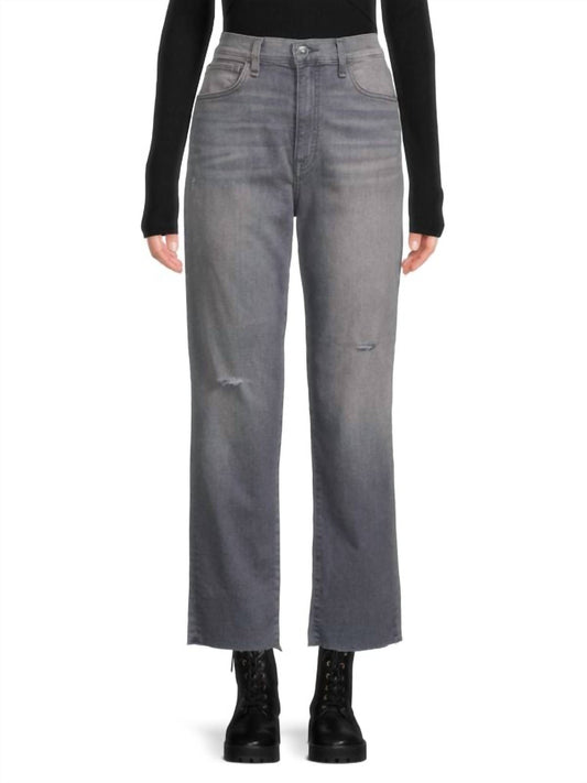 Hudson - Kass High Rise Straight Ankle Jeans