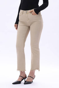 Bayeas - Mid Rise Bootcut Jeans