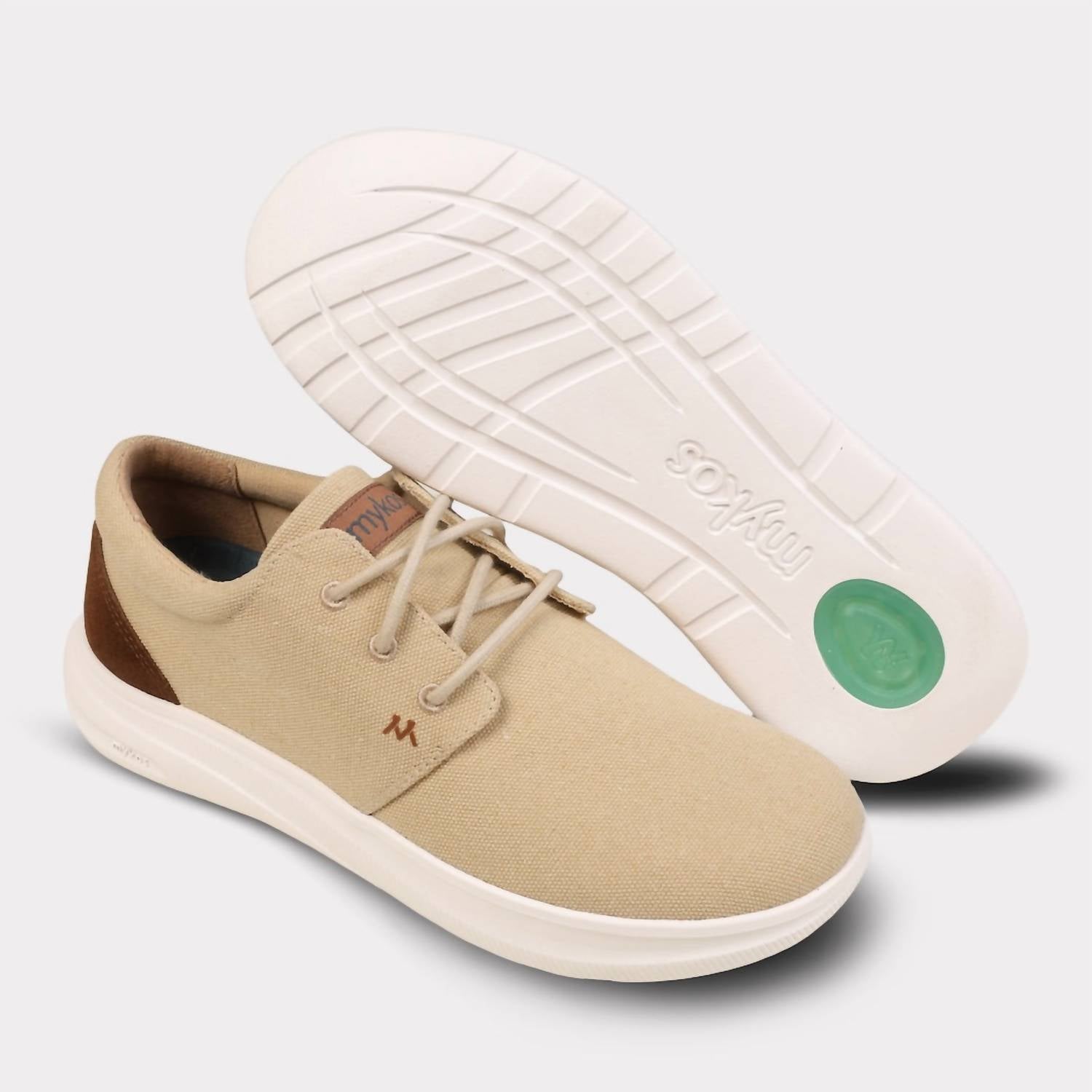 Mykos Men's Emerson Lace-up Travel Sneaker in taupe - men's sneaker - view 9