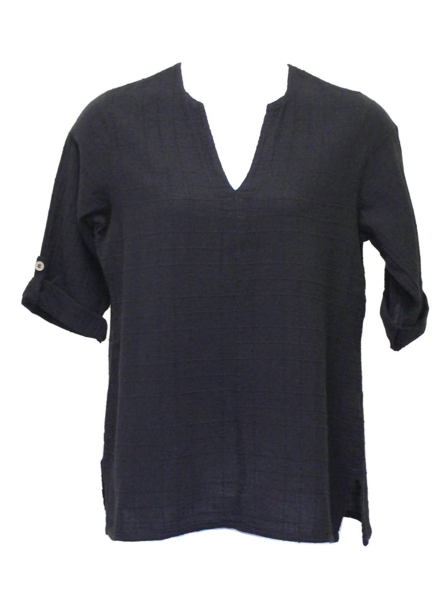 Ezze Wear - Women's Dotty Gauze Cotton Teah Top
