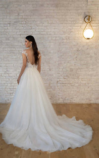 Stella York - Sparkling Lace Princess Ballgown Wedding Dress