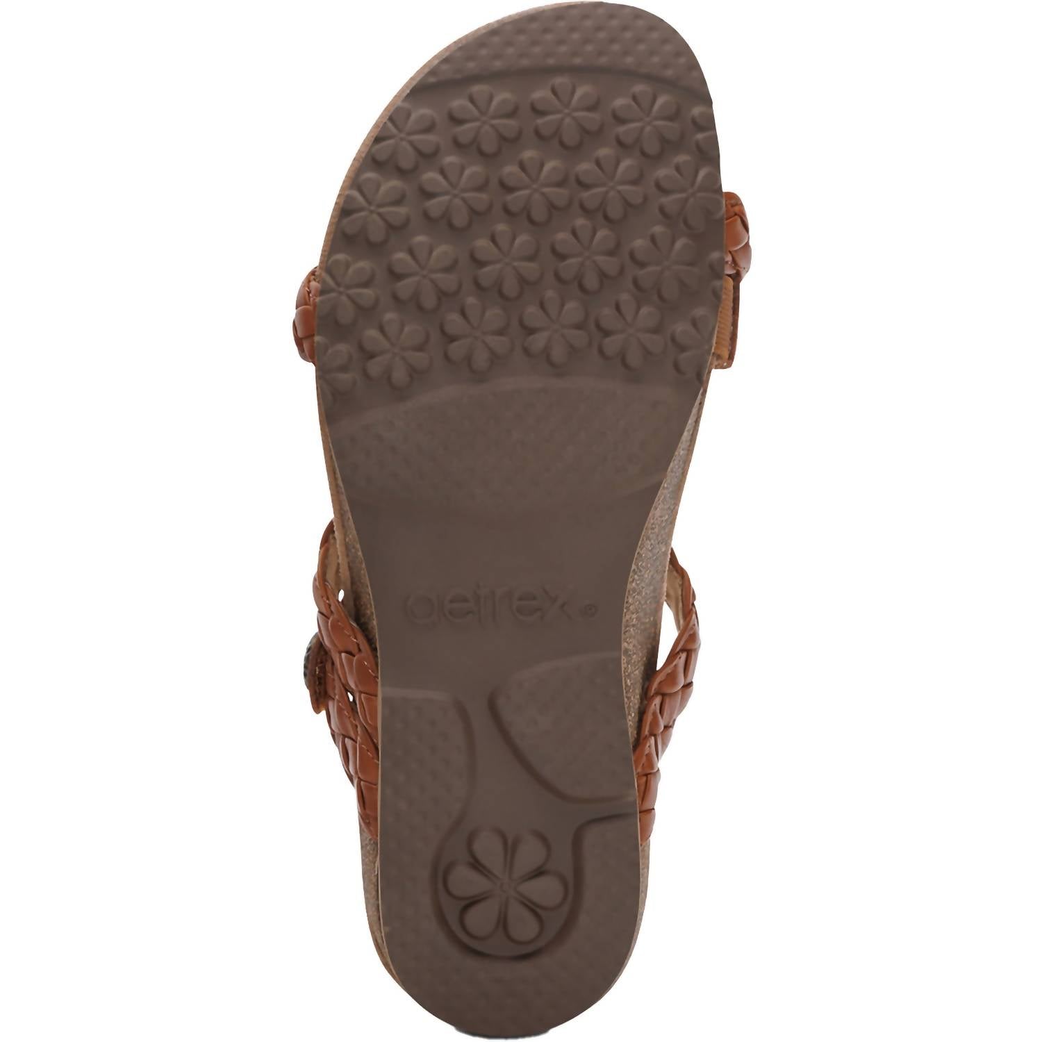 Aetrex - Women's Josie Ginger Braided Sandals
