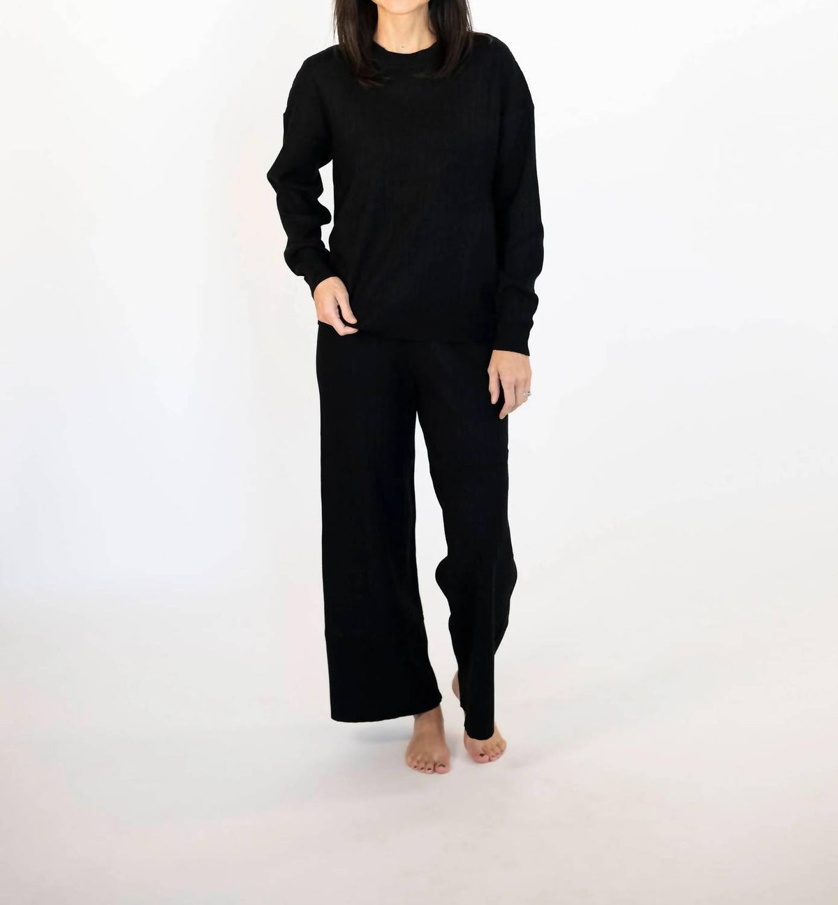 Tea N Rose - Aiden Ribbed Sweater Set