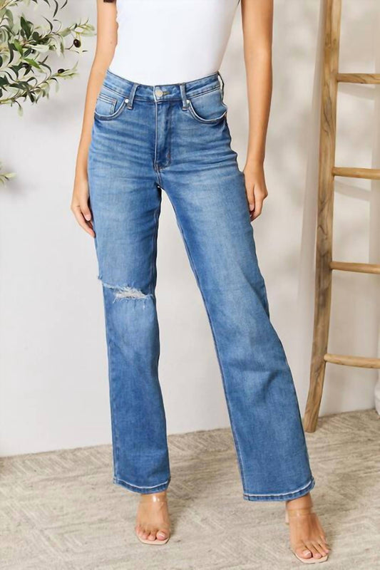 Judy Blue - High Waist Straight Leg Jeans