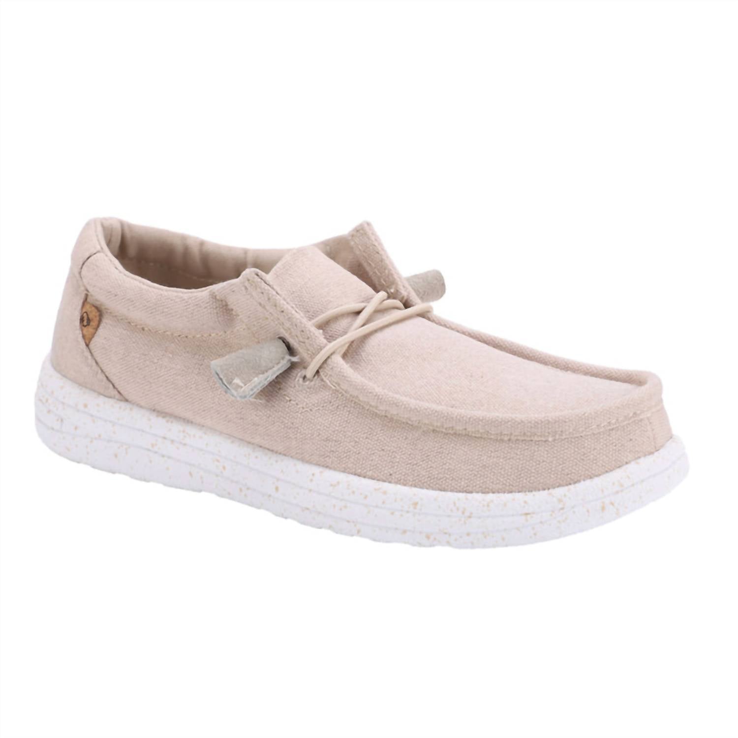 Paula Elastic Tie Loafer