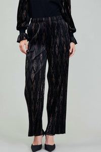 Current Air - Elasticized Waist Long Wide-leg Pants