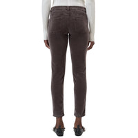 CLOSED Baker Velvet Skinny Jeans in marsh green - women's jeans - alternate view