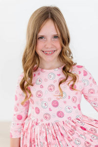 Mila & Rose - Girl's You Make You Happy Twirl Dress