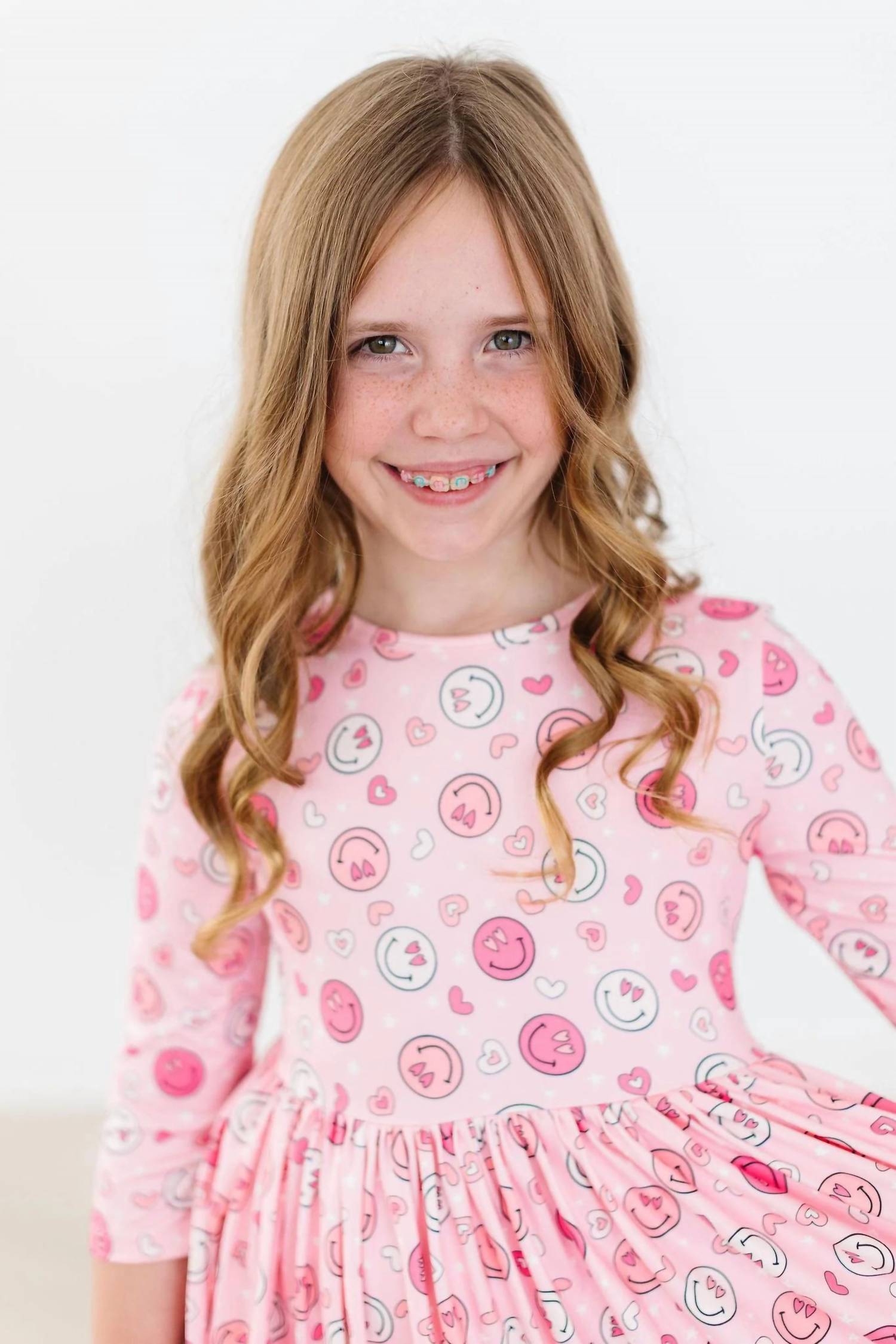 Mila & Rose - Girl's You Make You Happy Twirl Dress