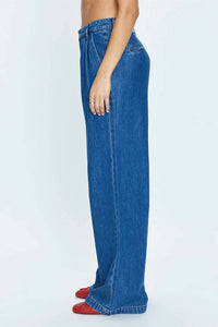 Pistola - Victoria Lightweight High Rise Denim Trouser Pant