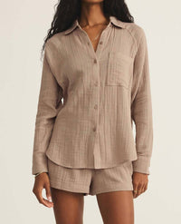 Z Supply - Phia Airy Long Sleeve Top