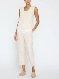 Brochu Walker Morrow Top in ecru - women's sweater - view 5