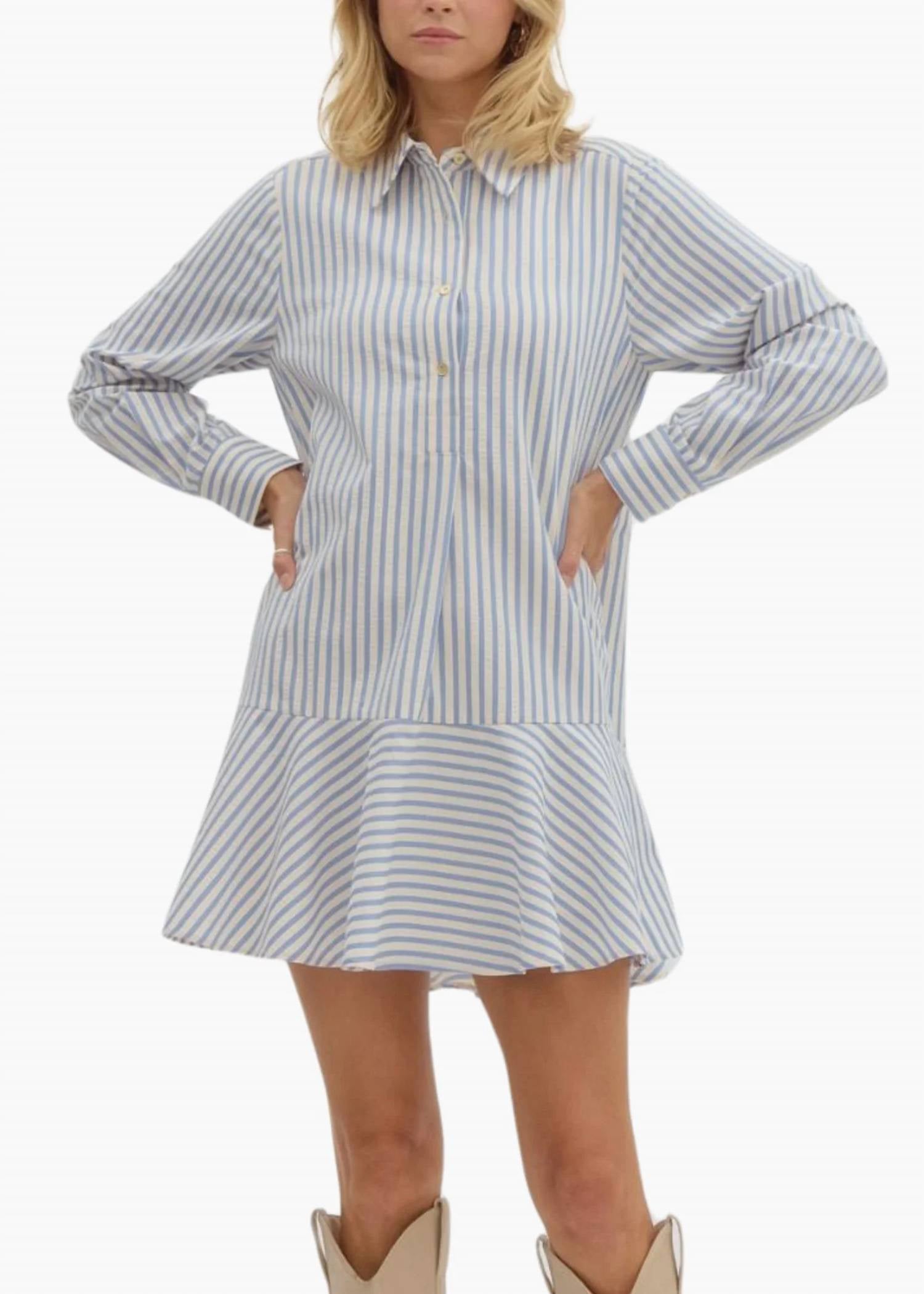 Entro - Dorothy Drop Waist Mini Dress