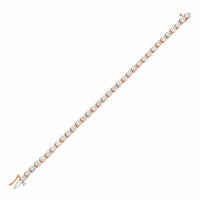Diana M Jewels - Women's Round Lab-Grown Diamond Tennis Bracelet (10.00 Ct) - Bold