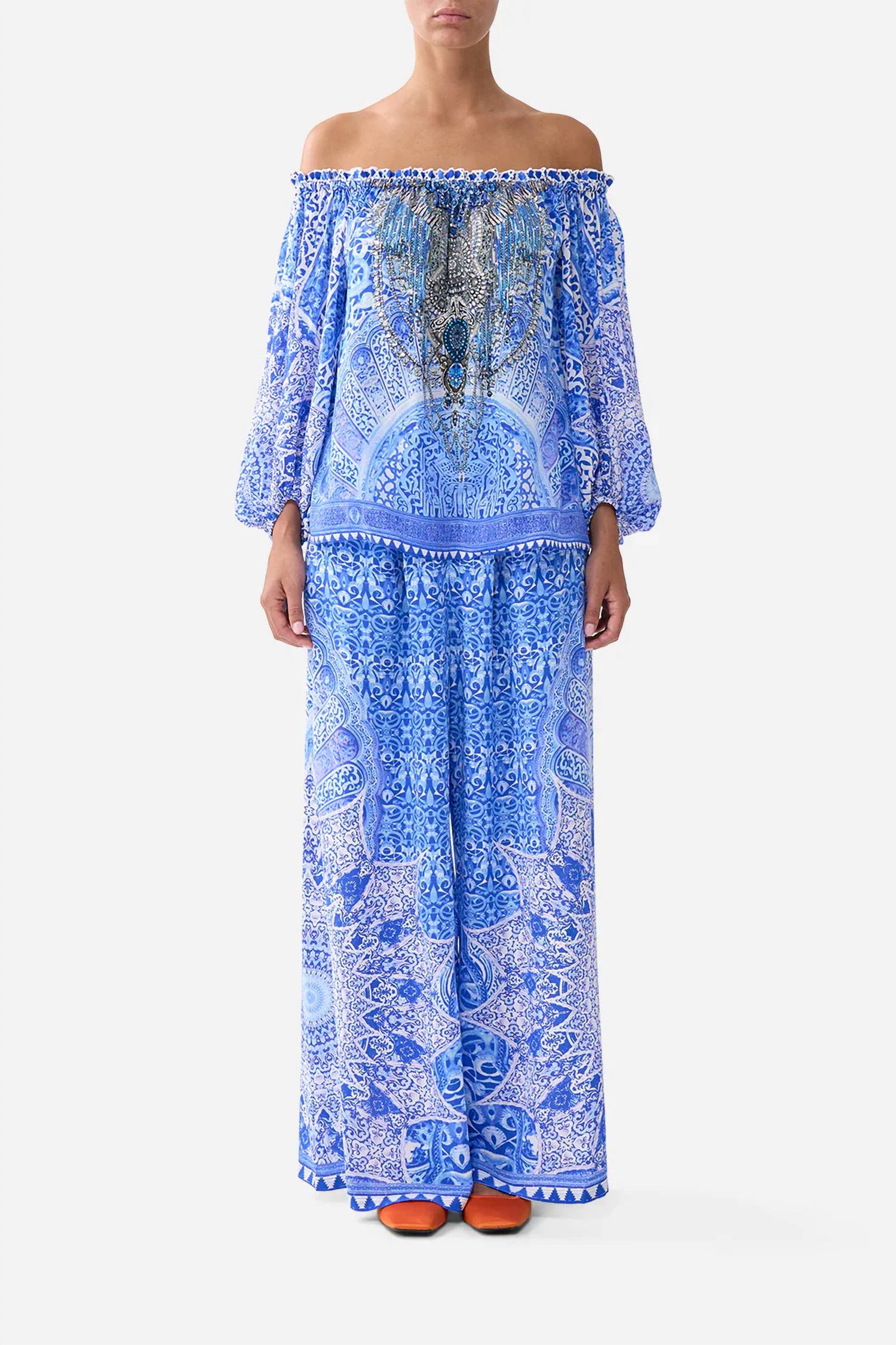 Camilla - Tuck Front Pant